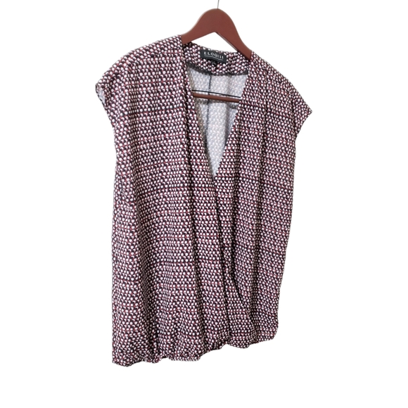 Eloquii Sleeveless V-Neck Blouse Size 16 - Picture 2 of 10